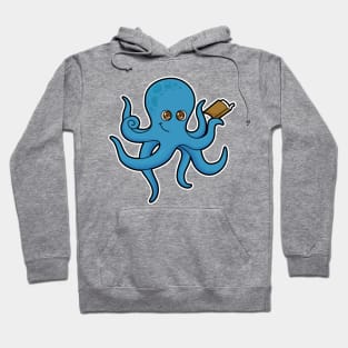 Octopus with Book Hoodie